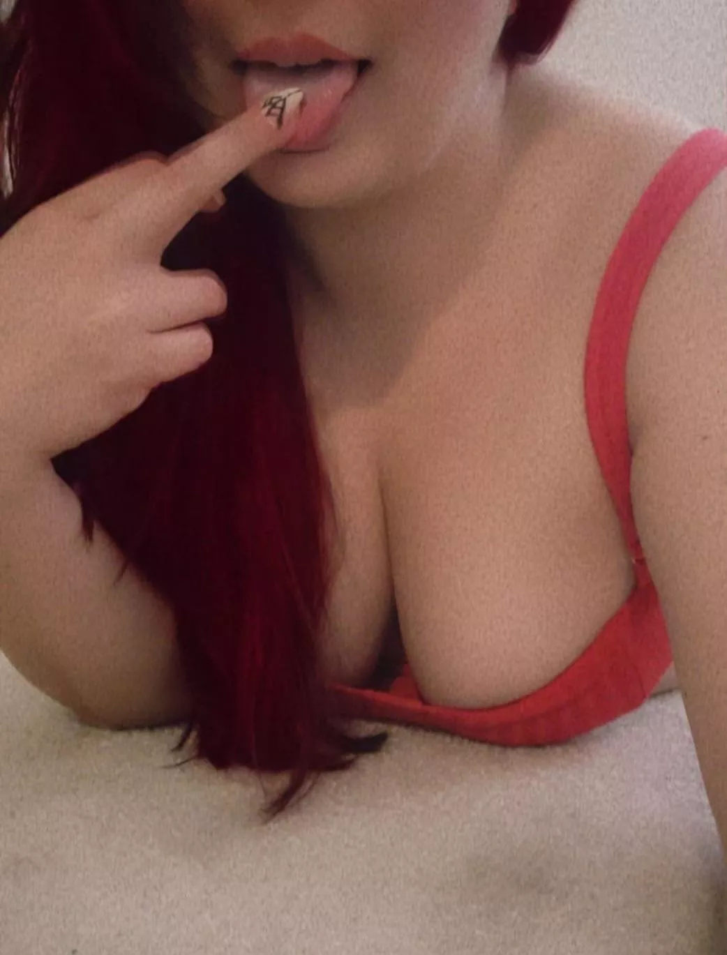 Did you notice my red hair