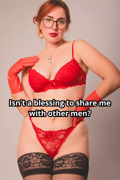 Don't you love that I'm insatiable? 