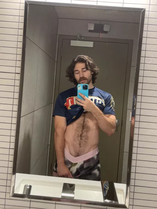 Got distracted in the Starbucks bathroom.