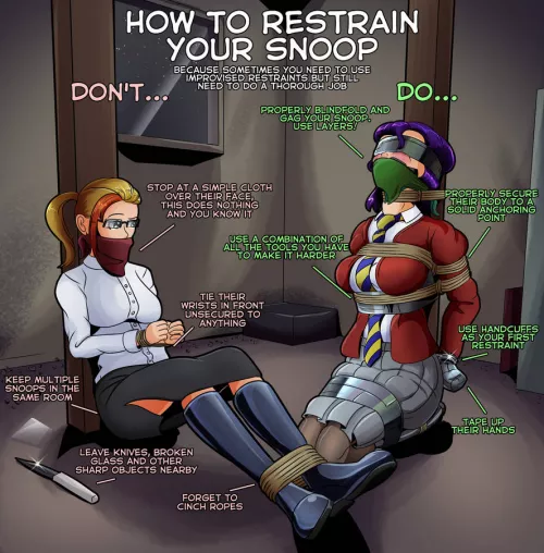 How to restrain your snoop