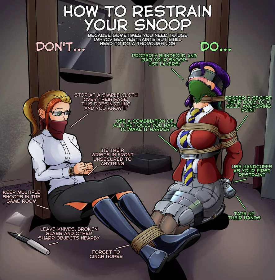 How to restrain your snoop