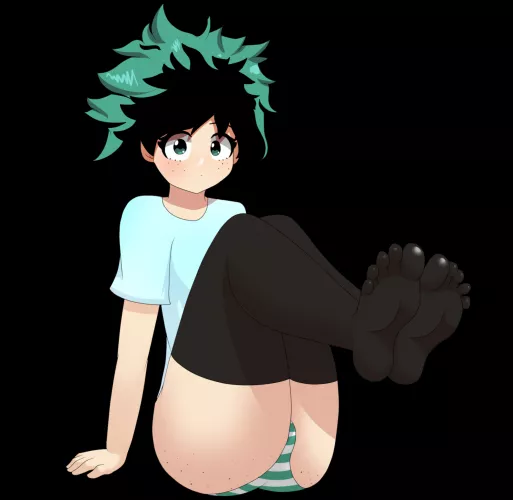 izuku looking extra cute today (mistpirit)