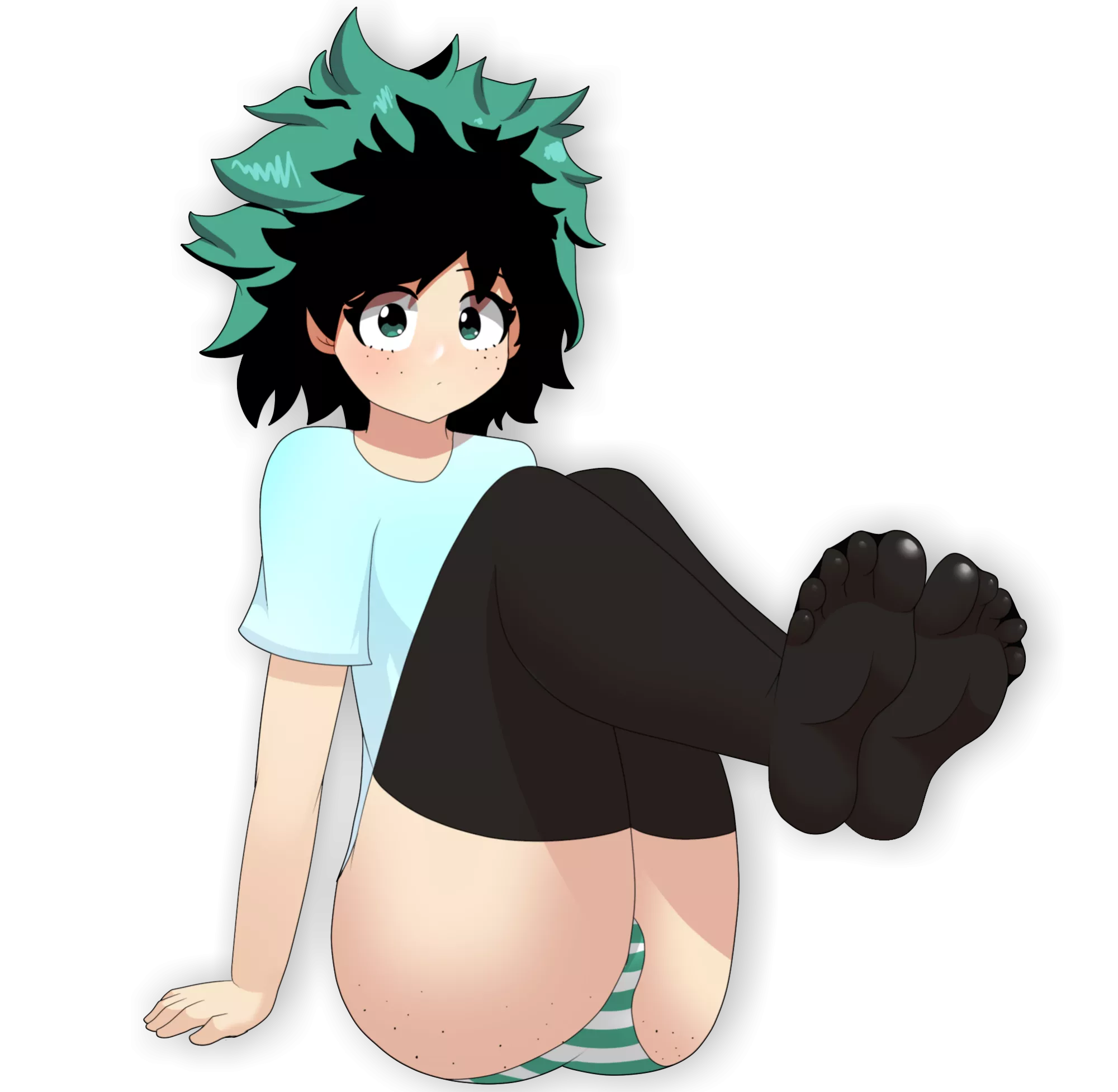 izuku looking extra cute today (mistpirit)