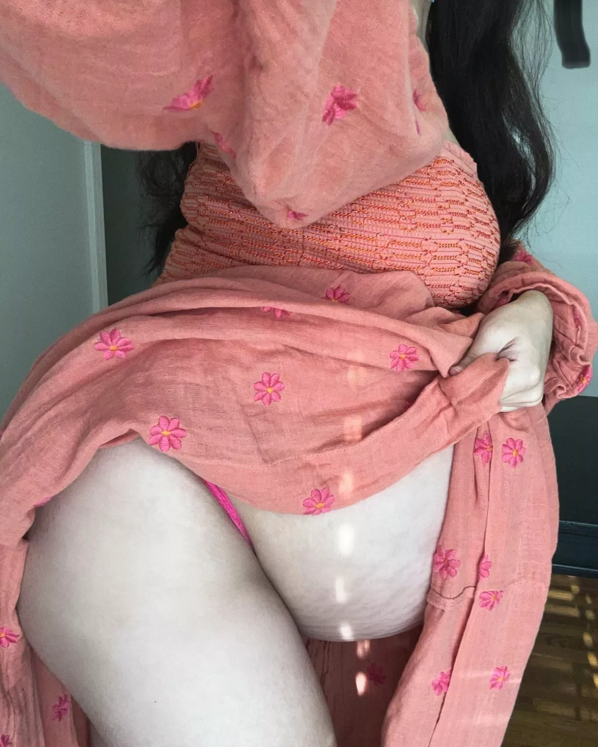 Lift my dress and bend me over