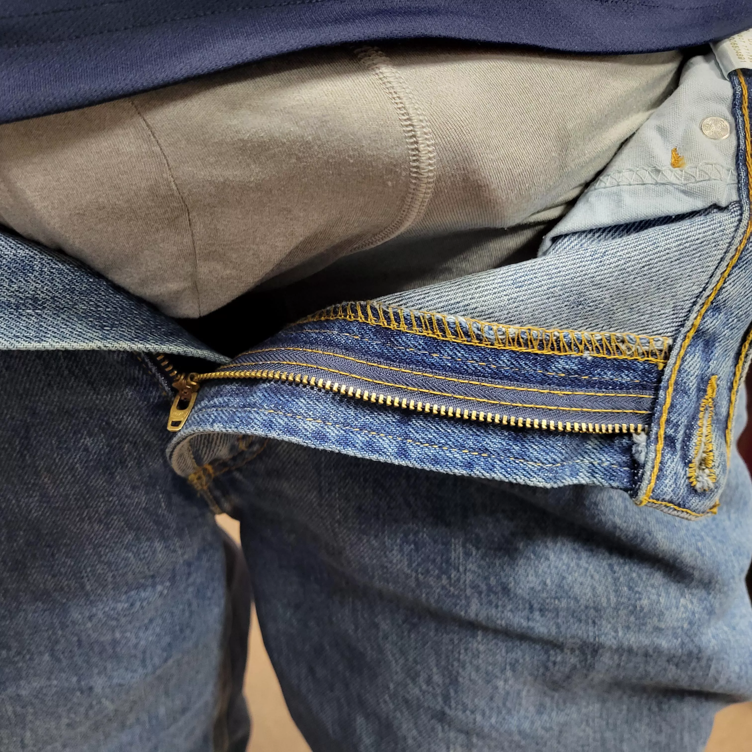 My pants were feeling tight for some reason.