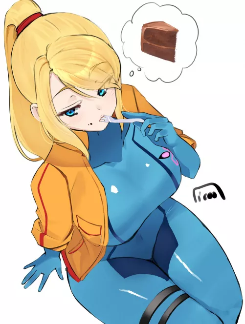 Samus wants cake