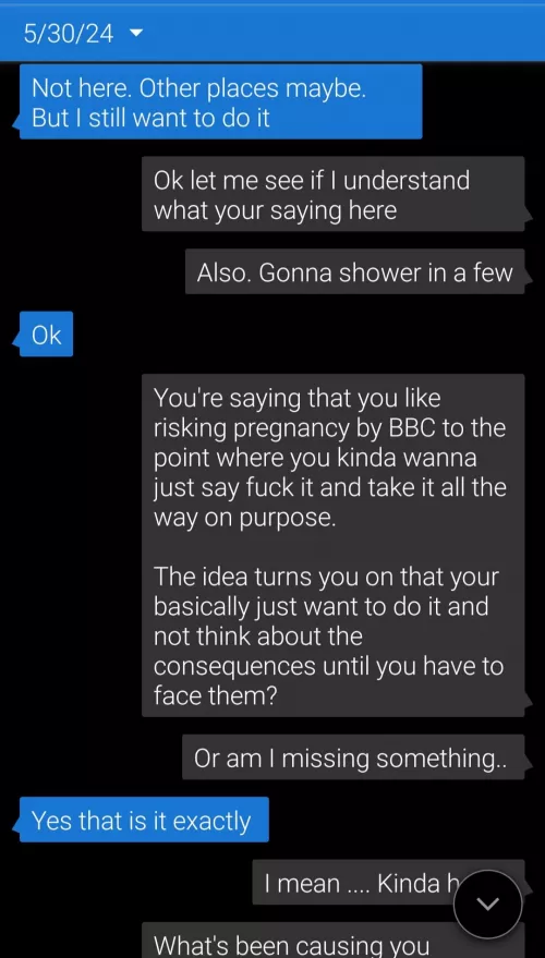 Should I let her do it, document the process and share?