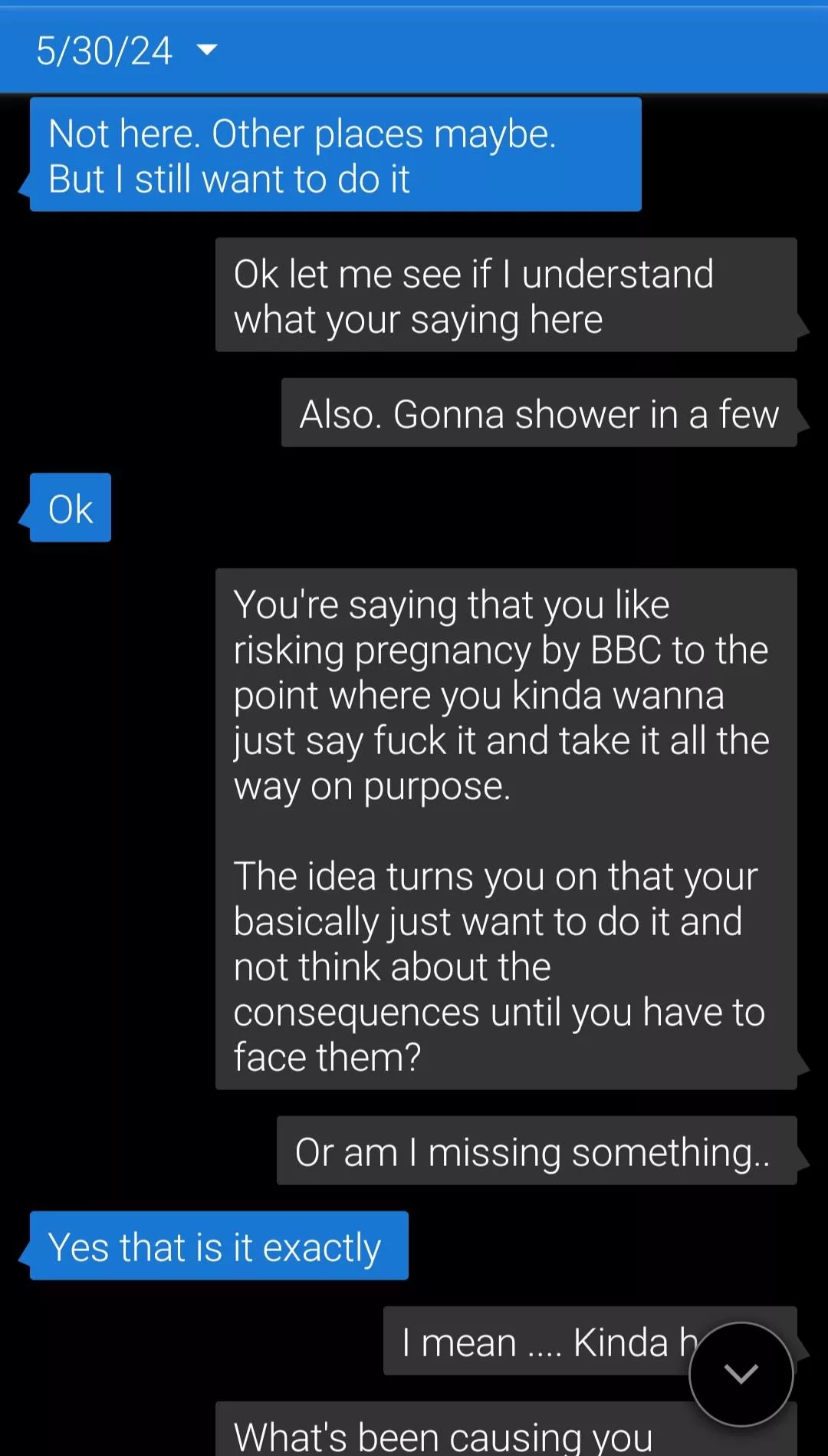 Should I let her do it, document the process and share?