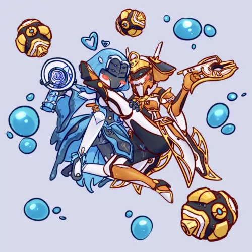 [Yareli + Protea] Playing With Bubbles And Balls (ninebottom)