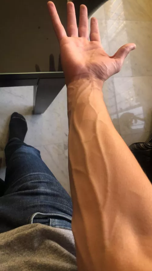 Yeah trust me it veiny down there too!