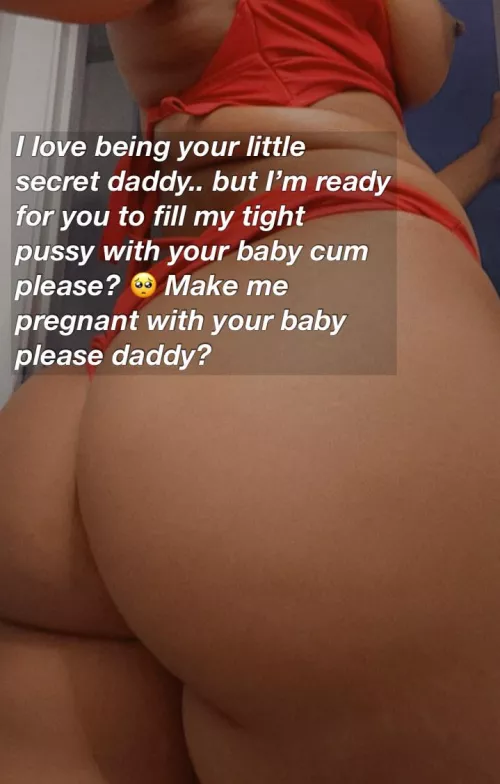 (18f) My daddy's cock feels so good inside my teenage pussy.. it won't be long before he makes me pregnant