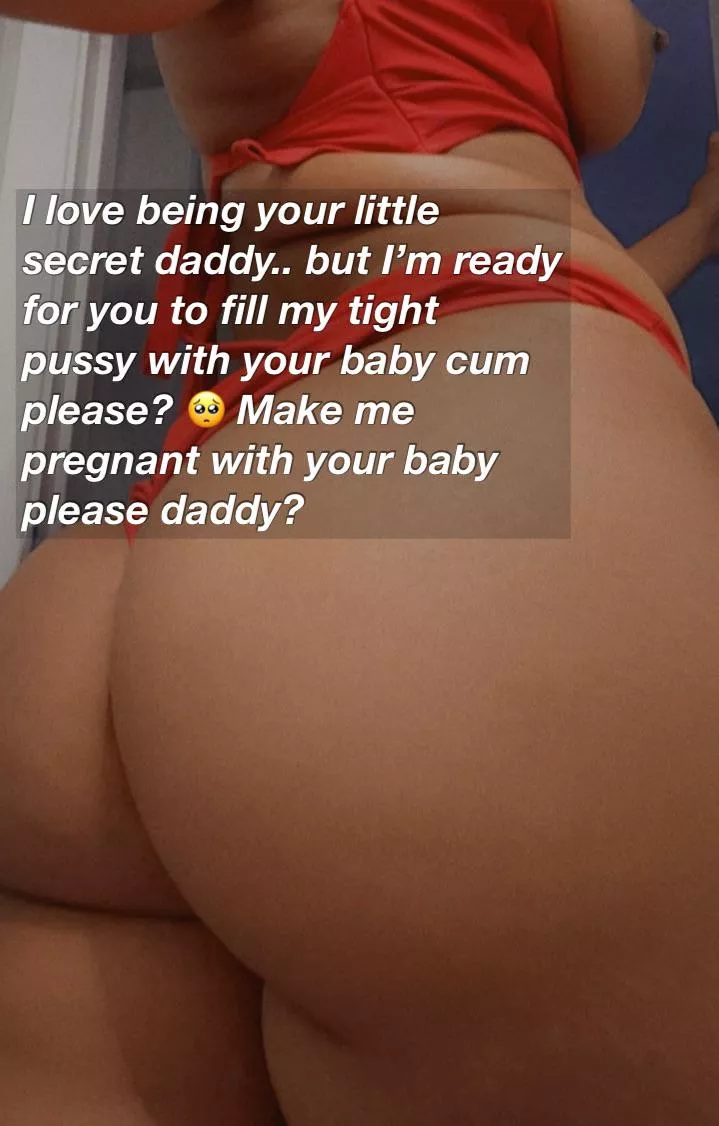 (18f) My daddy's cock feels so good inside my teenage pussy.. it won't be long before he makes me pregnant