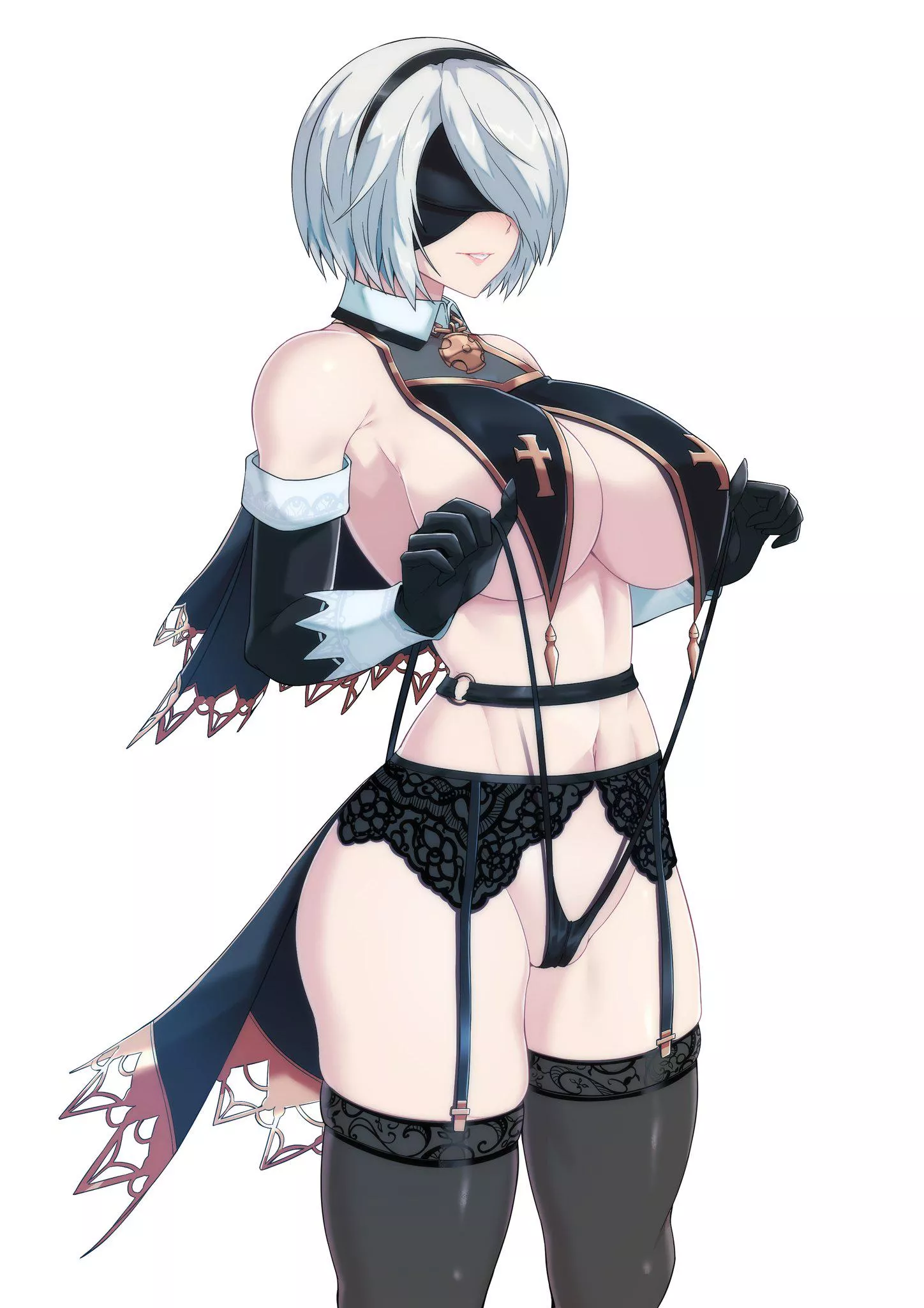 2B in your new Outfit (Torahime)