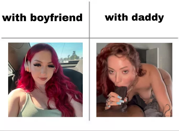 A better girl for a better cock~