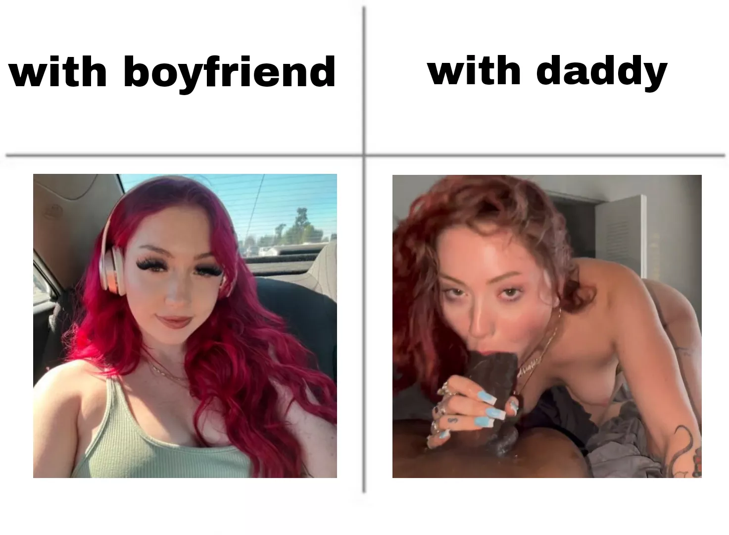 A better girl for a better cock~