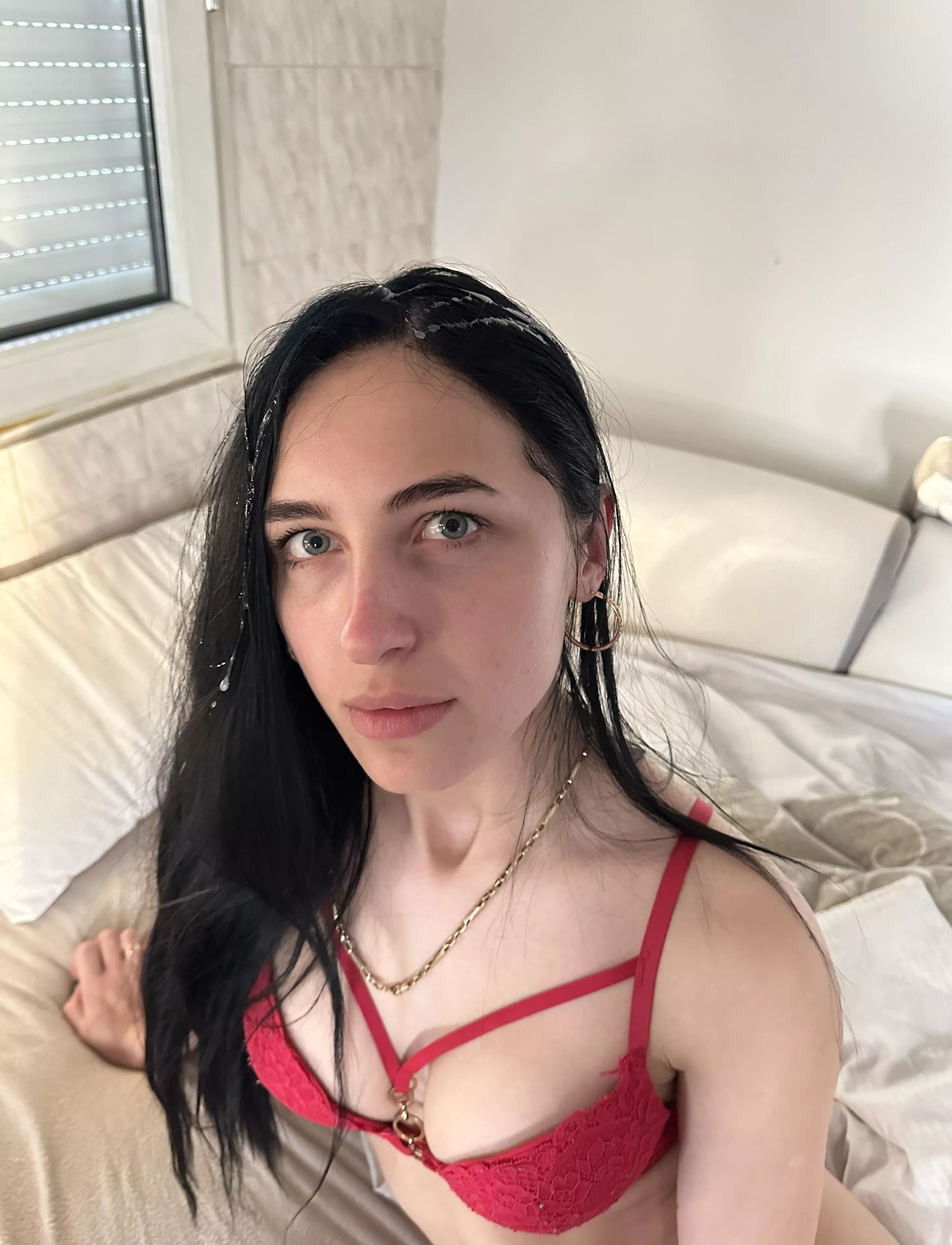 A good hair mask is your semen.