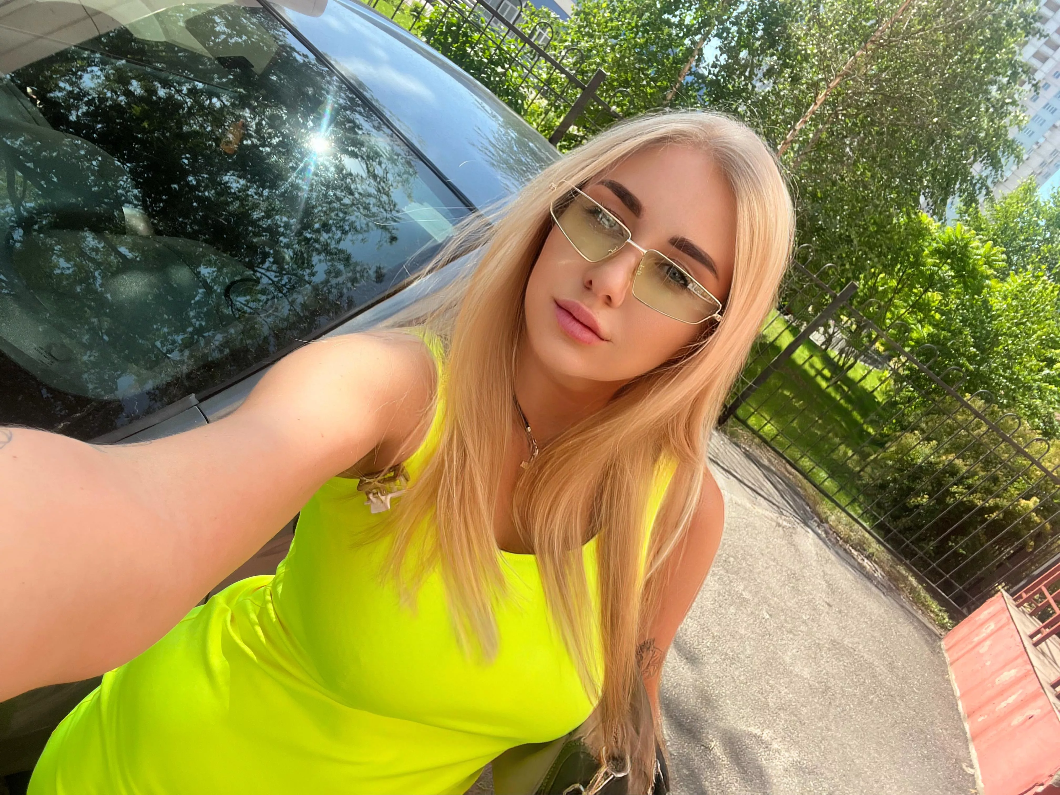 A walk on a clear day 