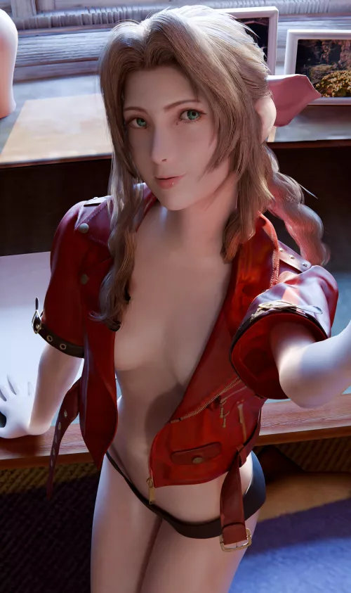 Aerith is sending you a selfie