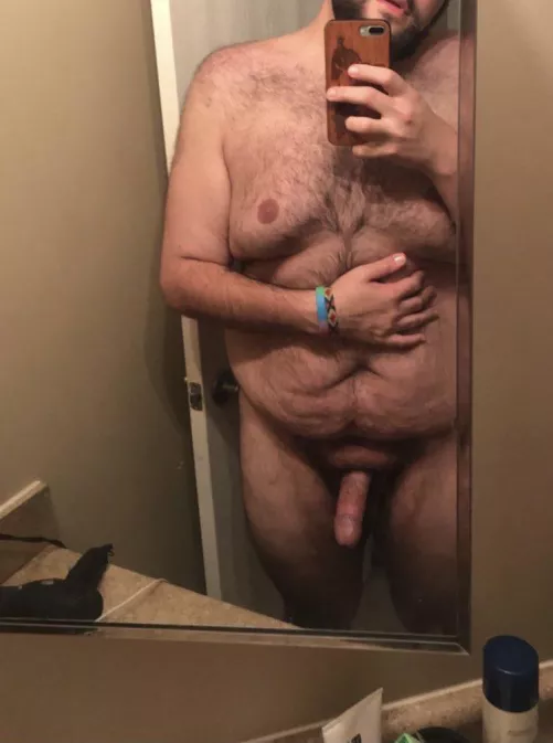 any ladies interested in a hairy bear?