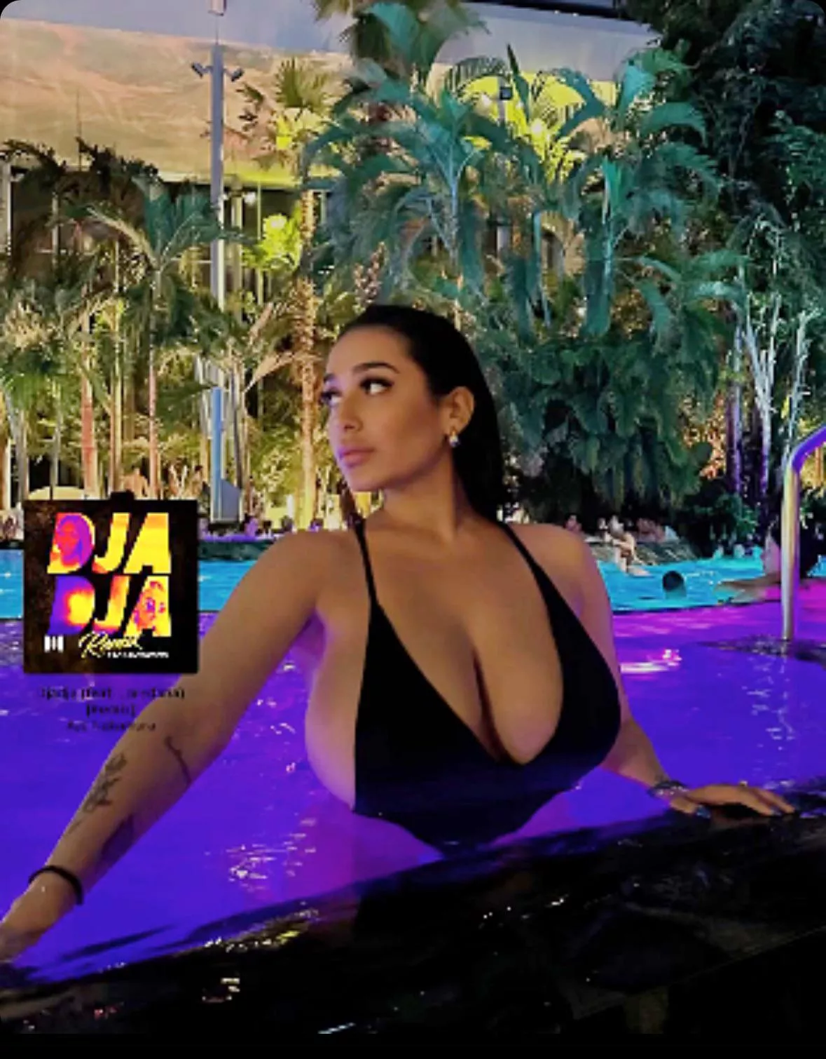 Brightened since she posts it dark 