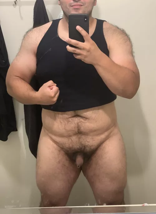 Cub goes to the gym to pick you up