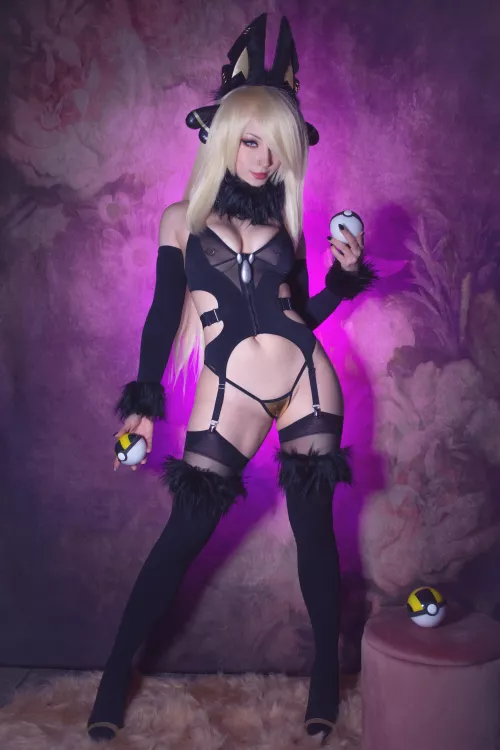 Cynthia cosplay by Shiroktsne 