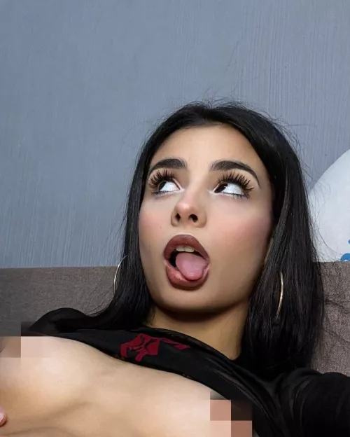 I always feel cute making this face