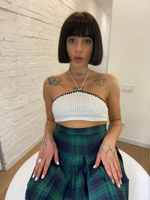 I hope my tattoos don't make me stop being cute