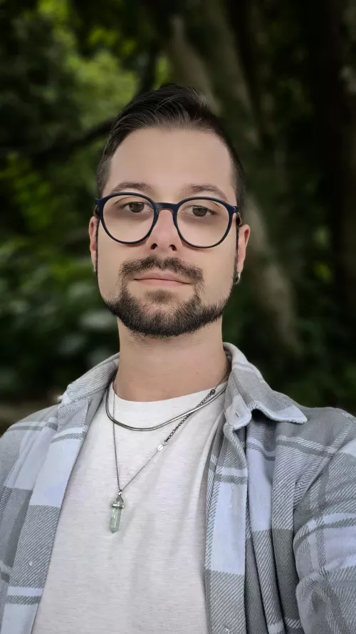 Just a few charms around my neck to improve my stats. 