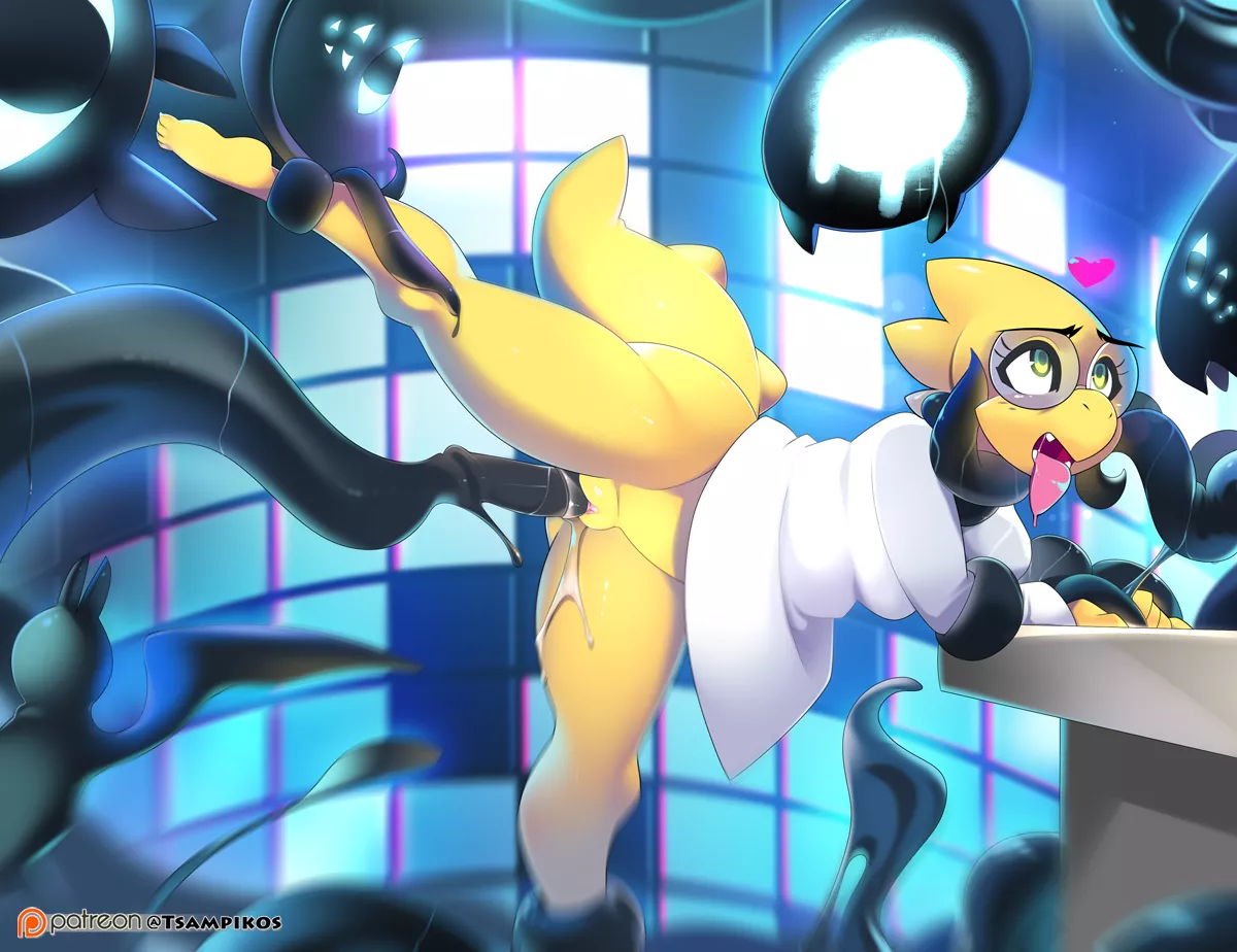 Just Like Those Human History Videos! [Alphys, Amalgamates] (Tsampikos)