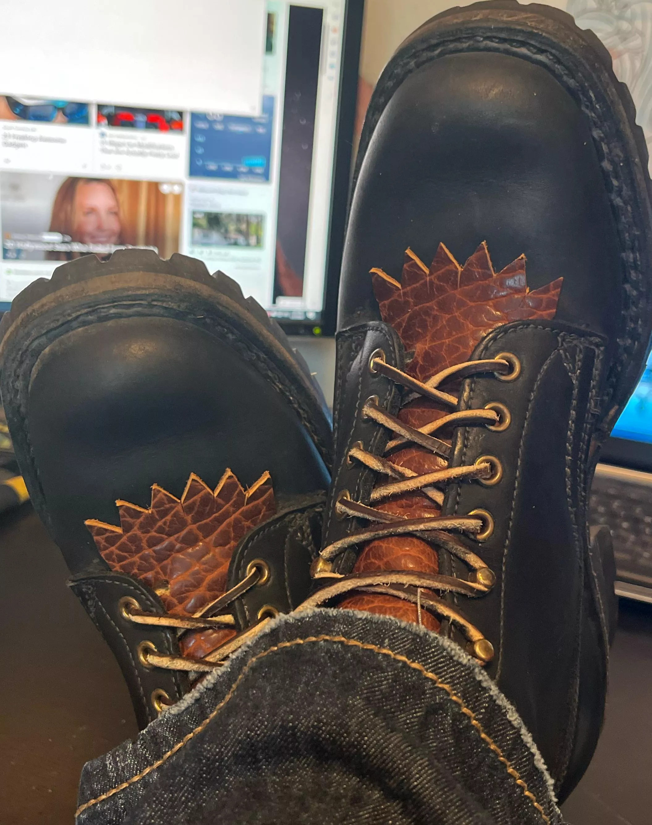 Made some distressed bison kilties for my White’s 400V Smokejumpers 