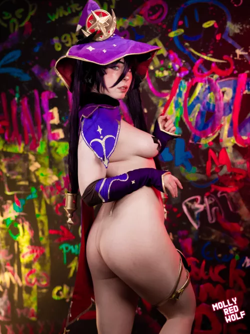 Mona [Genshin Impact] (Mollyredwolf)