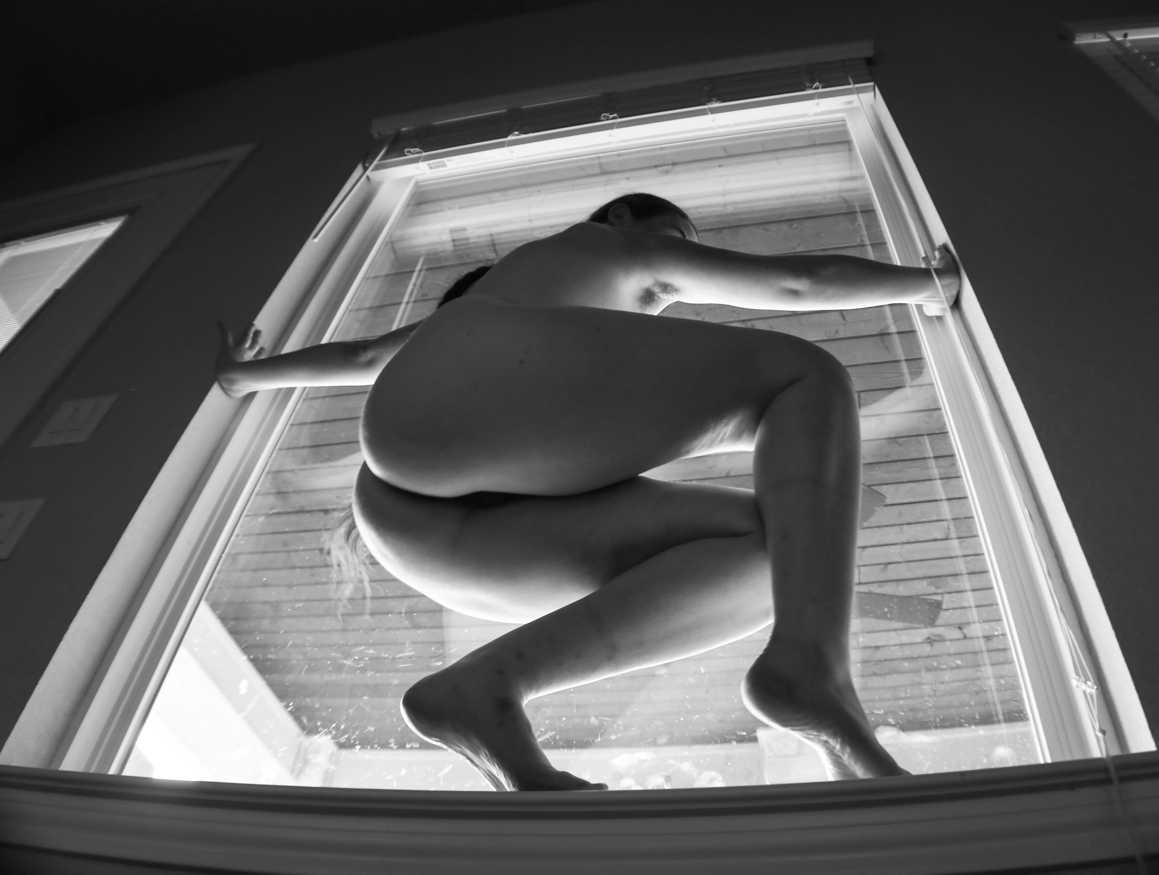 M-O-O-N, that spells butt (self shot)