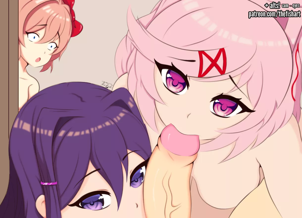 Natsuki and Yuri agree to share