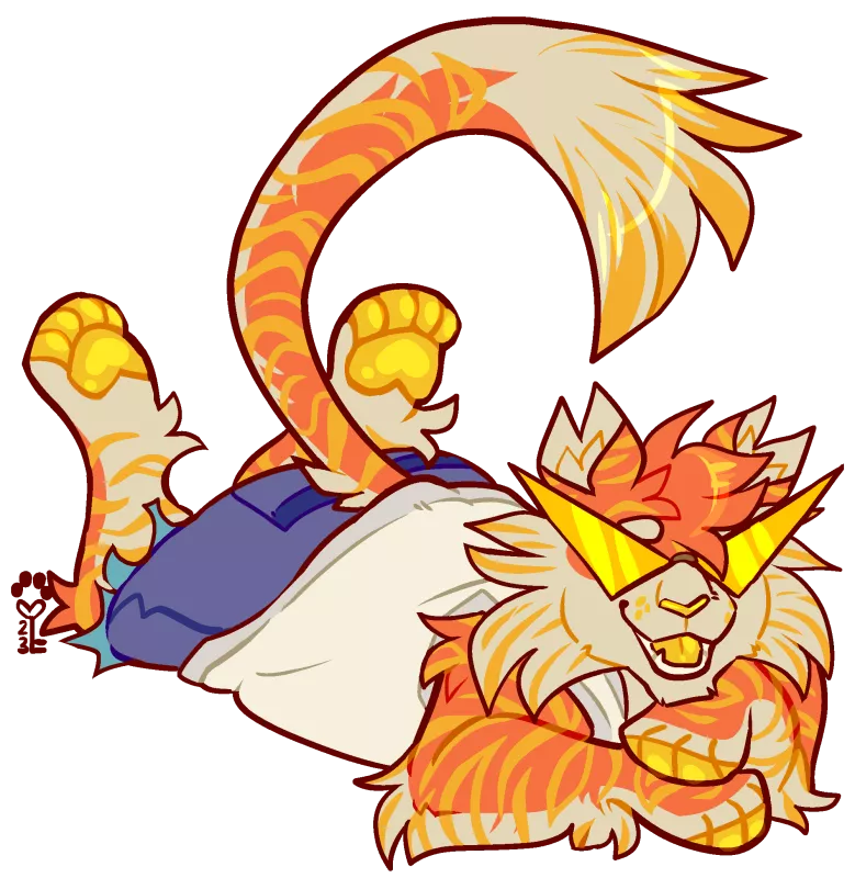 (oc) Amelia the tiger, for @untoldultimatum (TH) 🐯💝