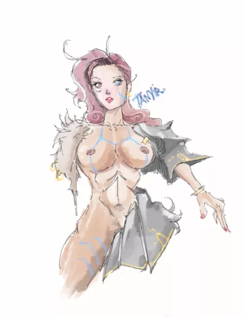 [OC] Cyber Witch (StainlessInferno)