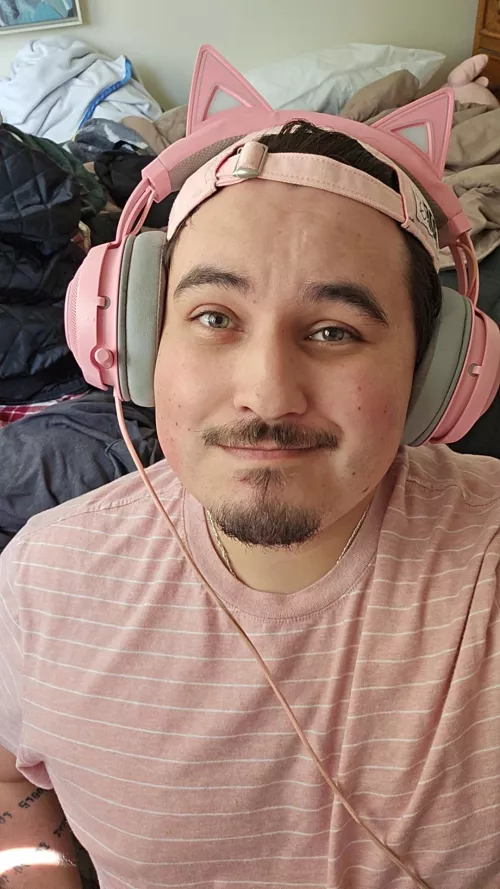 Pretty in pink (ignore the mess)