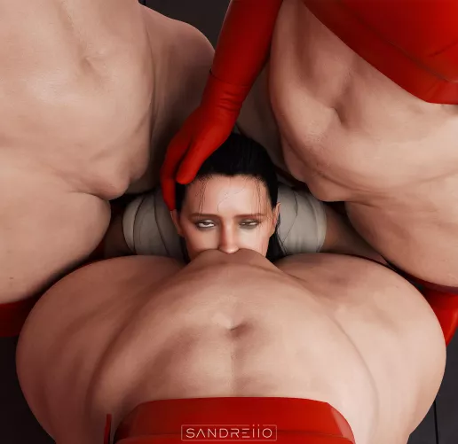 Rey enjoying the Dark Side (Sandreiio)