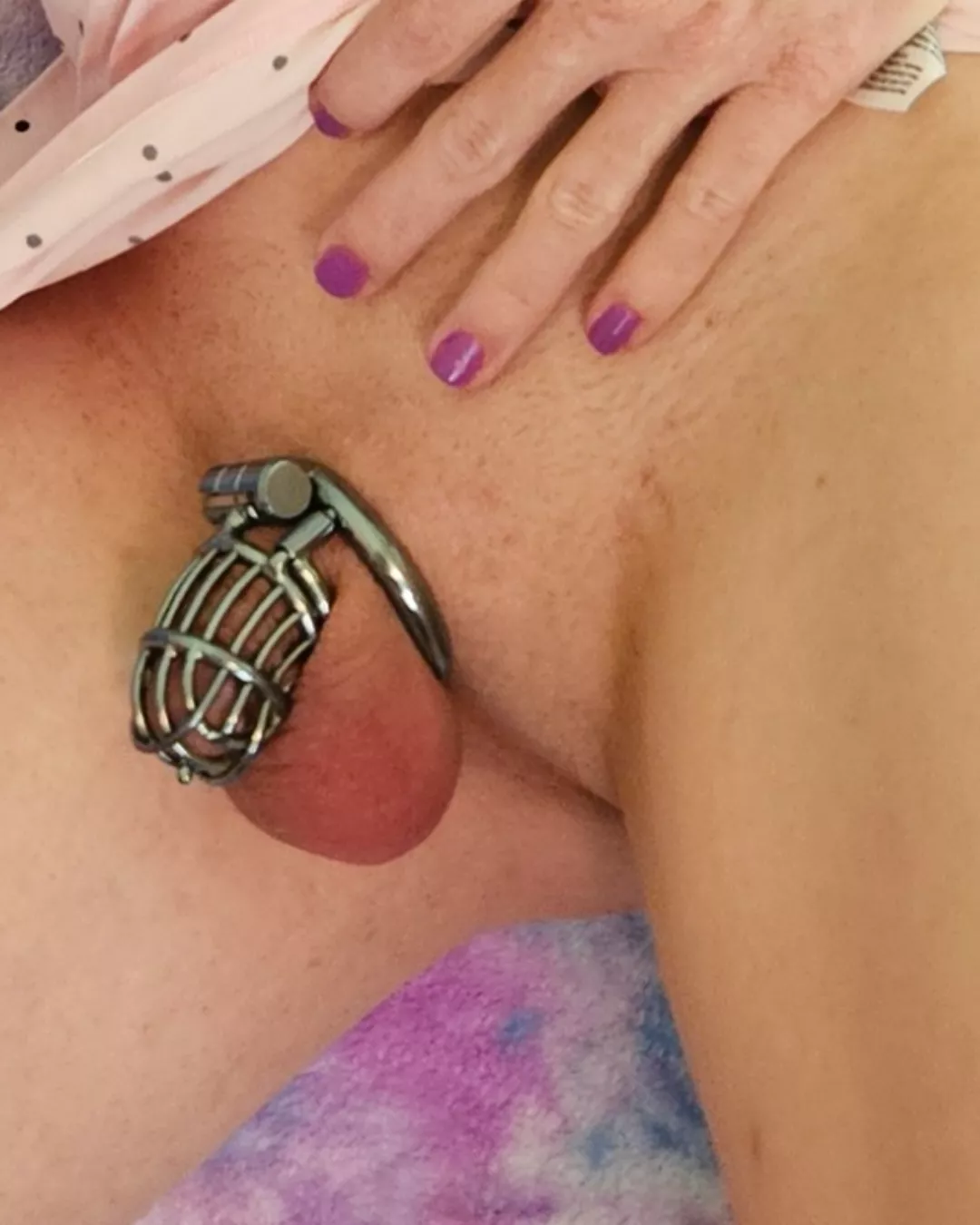 Securely locked in titanium. The PA guarantees no cheating. 