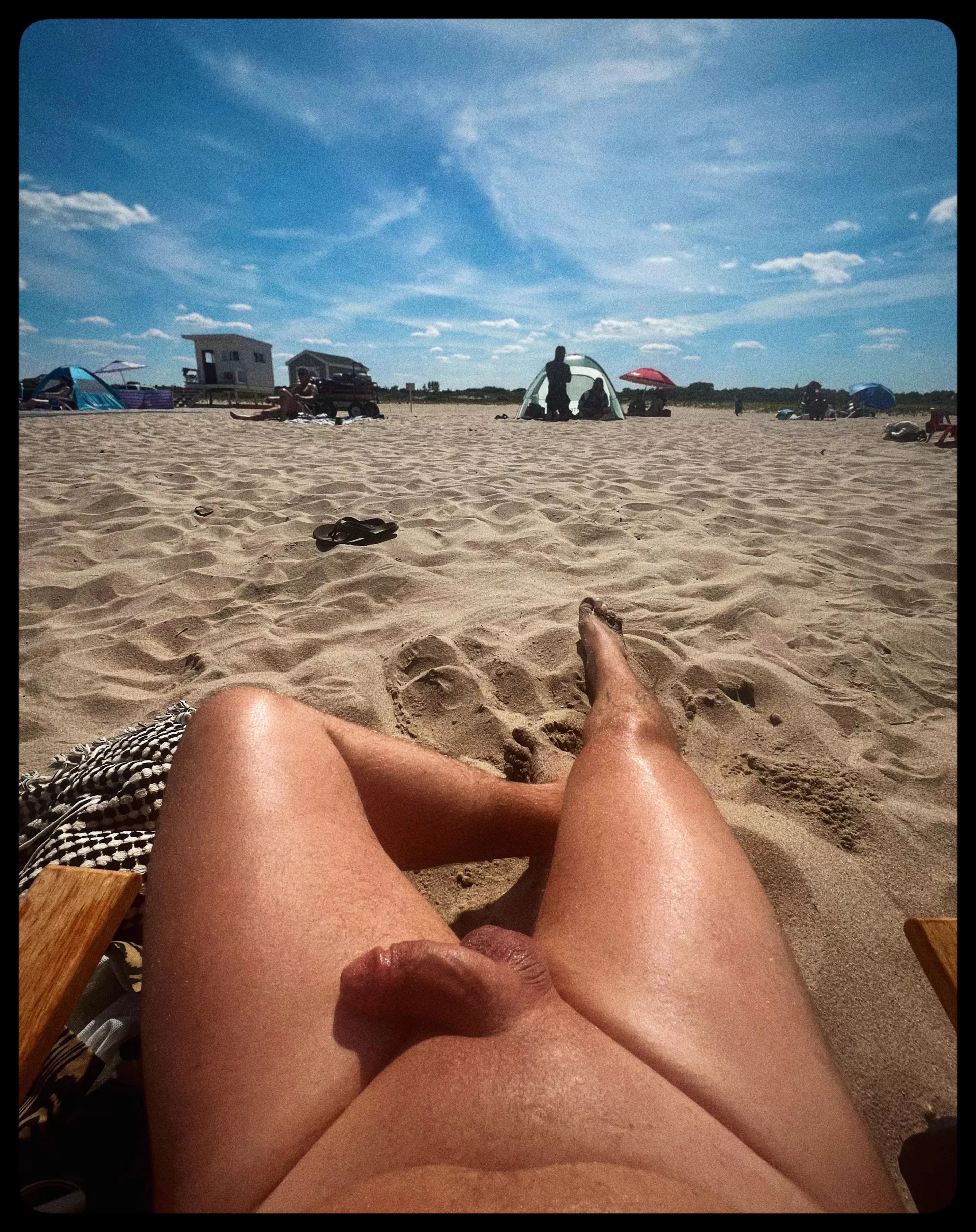 Today is a great day for the nude beach!