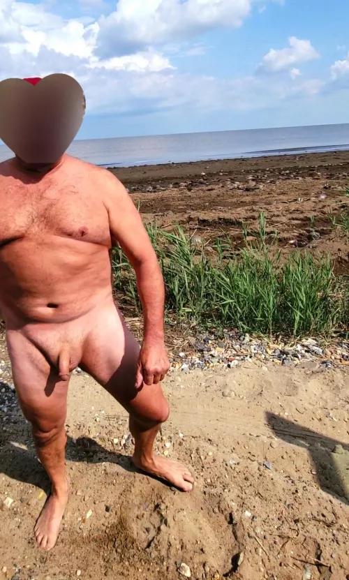 Took a walk on the beach.