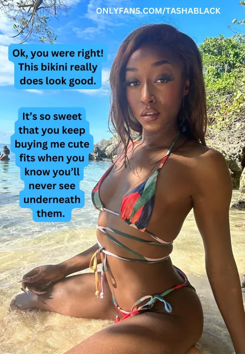 You'll never see underneath the clothes you get me. 💋