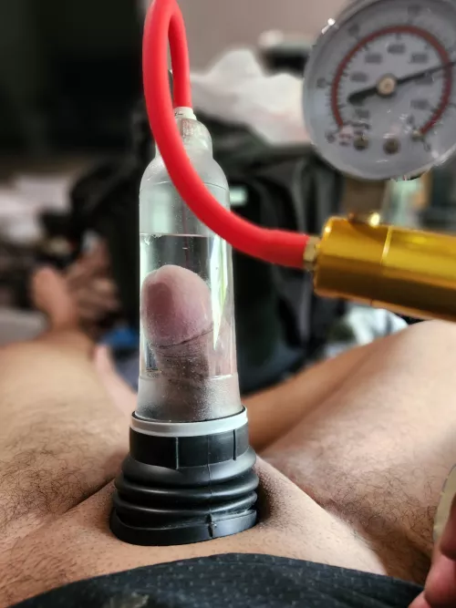 At this point I'm just addicted to pumping 