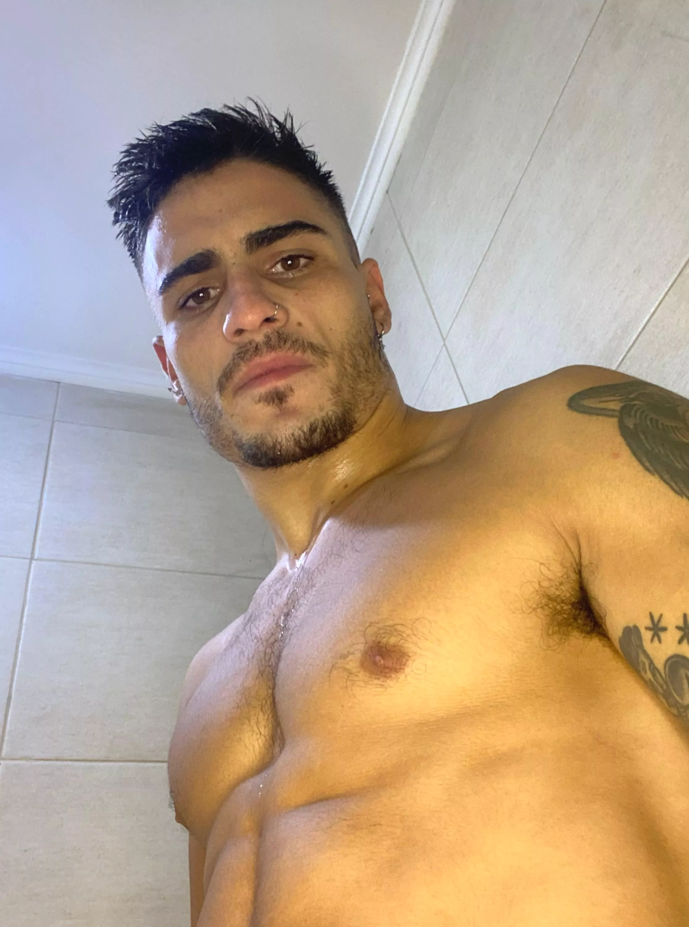 Can you imagine me in the shower after a soccer game?