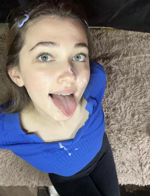 Getting all the cum out