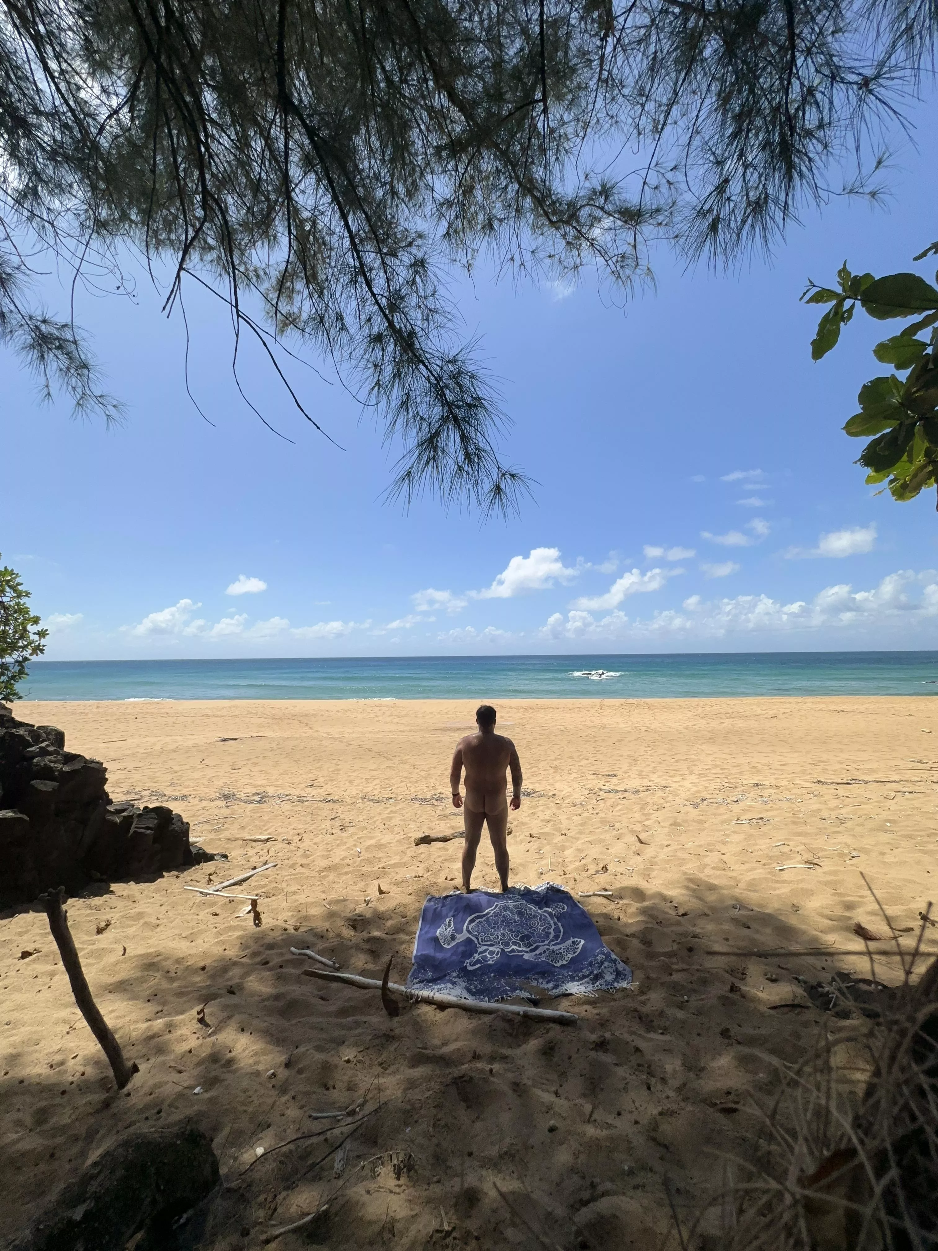 Great day in Kauai. What an amazing beach!