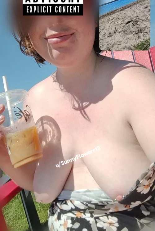 Hanging out at the beach 