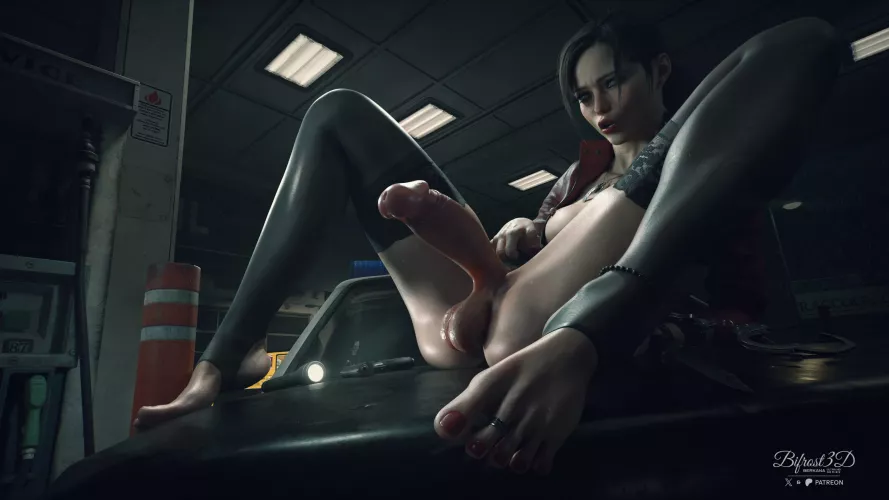 Horny Claire Redfield (Bifrost3D) [Resident Evil] 