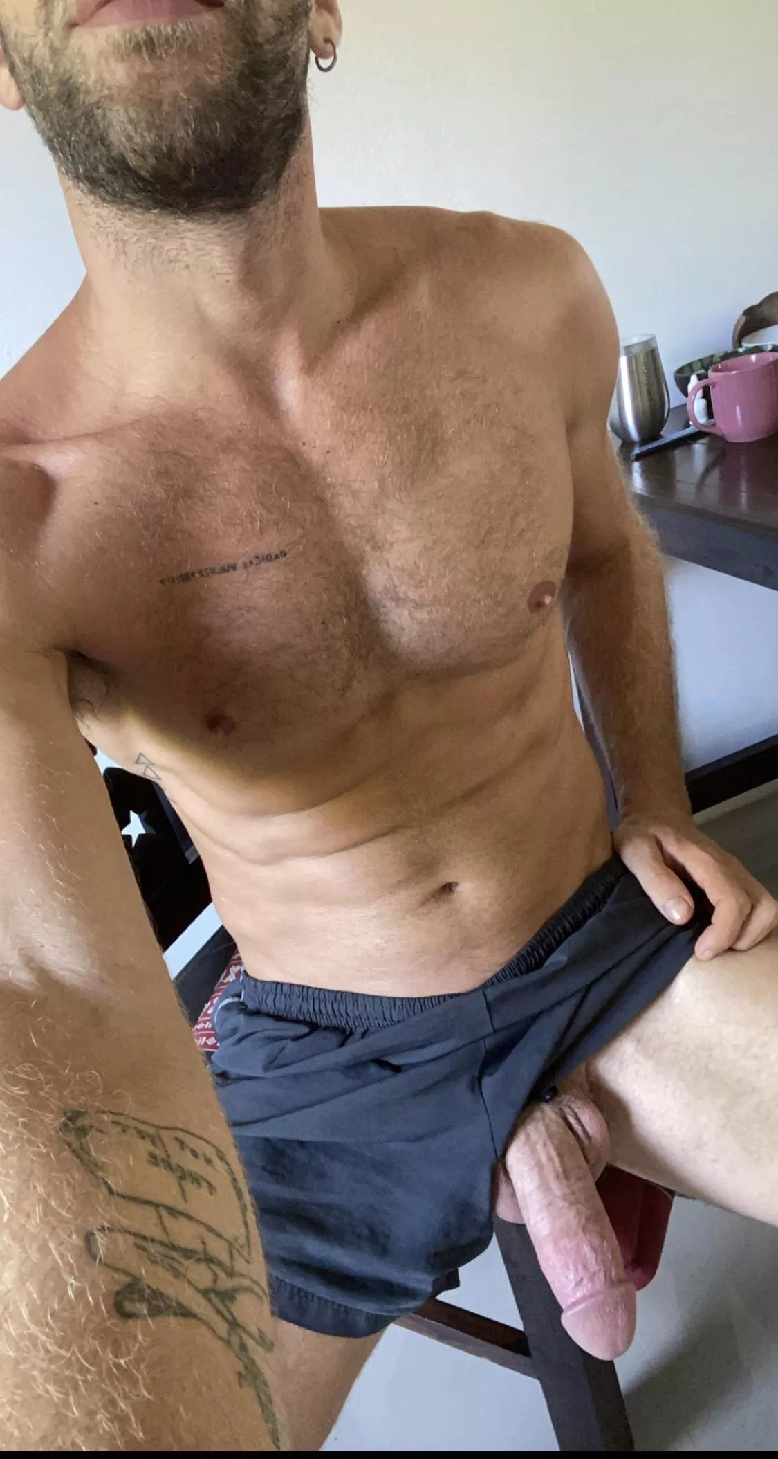 I invite you over and let my semi hang loose