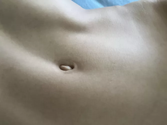 is laying down better for the outie pic 